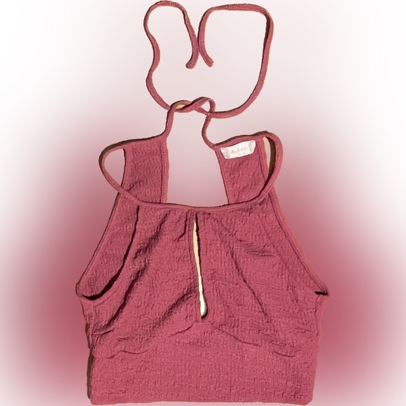 Altarβd State Salmon Peekaboo Crop Top | Size XS - Picture 2 of 10